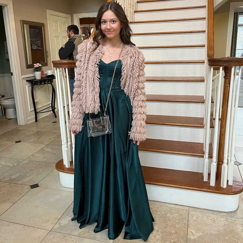 Shaggy Dusty Rose Jacket